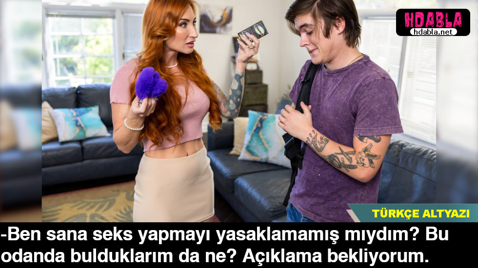 Oğlunun odasında kondom ve kelepçe bulunca karşısına alıp hesap sordu